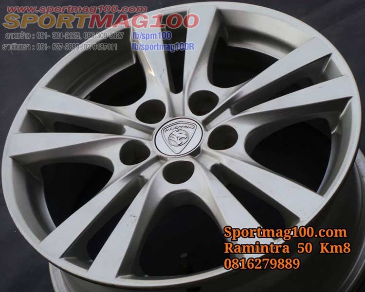 ล้อแม็ก แม็กซ์มือสอง Proton 5รู114 ซิลเวอร์ 6.5-16นิ้ว
