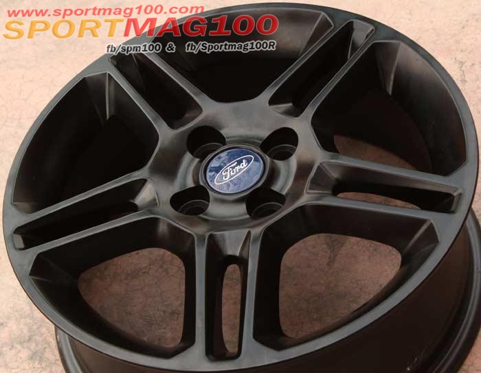 ล้อแม็ก แม็กซ์มือสอง Ford Fiesta Modify ดำด้าน 16นิ้ว(ลาดพร้าว)