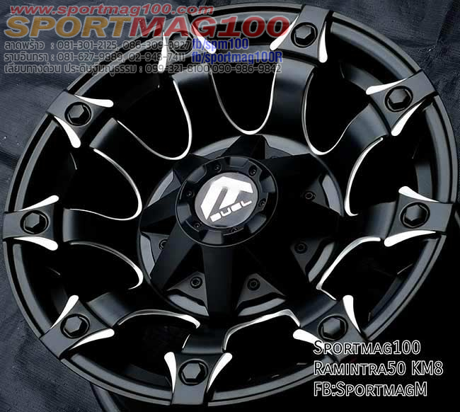 ล้อแม็ก  ล้อแม็กซ์ใหม่ Buel Ar904 6รู139 พร้อมยาง MAXXIS เพียง 24,900 8-16นิ้ว 
