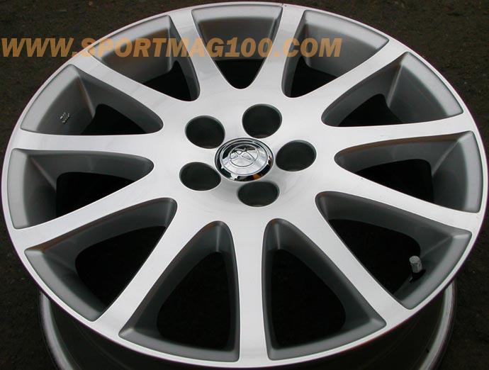 ล้อแม็ก ล้อแม็ก Toyota Wish ขอบ17นิ้ว 5รู100 ET45 ซิลเวอร์ กว้าง 7นิ้ว(รามอินทรา)