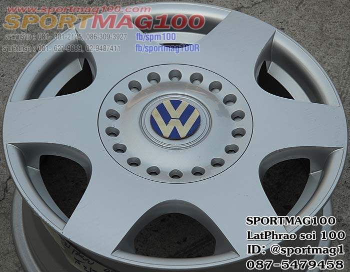 ล้อแม็ก ล้อแม็กซ์ห้างมือสอง Volk Beetle 5รู100 ซิลเวอร์ 6.5-16นิ้ว