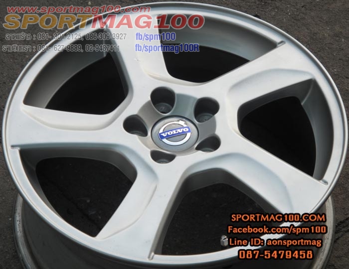 ล้อแม็ก แม็กซ์มือสอง Volvo S60 5รู108 สีบรอนซ์ 17นิ้ว
