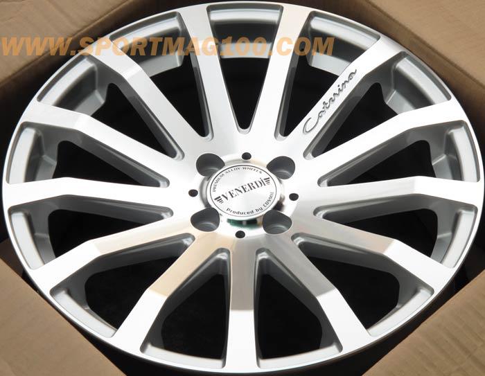 ล้อแม็ก แม็กซ์ใหม่ Venerdi Caterina 4รู100 ET42 ซิลเวอร์ 7.5-17นิ้ว	