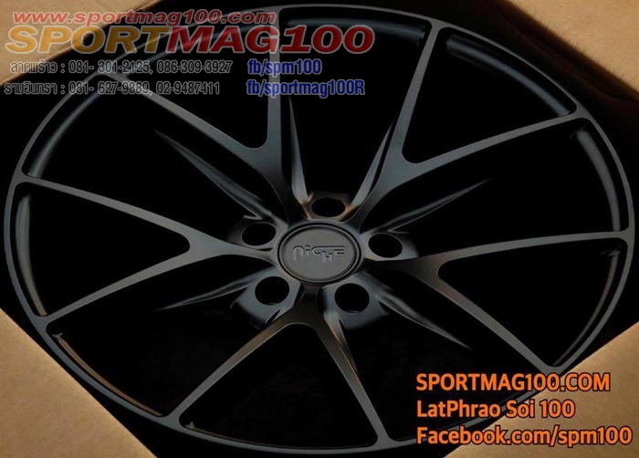 ล้อแม็ก แม็กซ์ใหม่USA NICHE Misano 5รู112 ดำด้าน F9 R10 -20นิ้ว