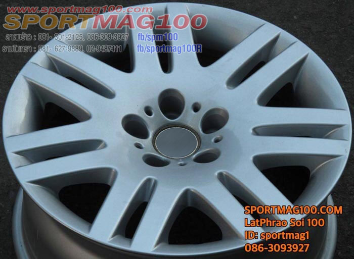 ล้อแม็ก แม็กซ์มือสองแท้ BMW 730I 5รู120 ET24 สำหรับซีรี่3 และ5ใหม่ 8-18นิ้ว(ลาดพร้าว)