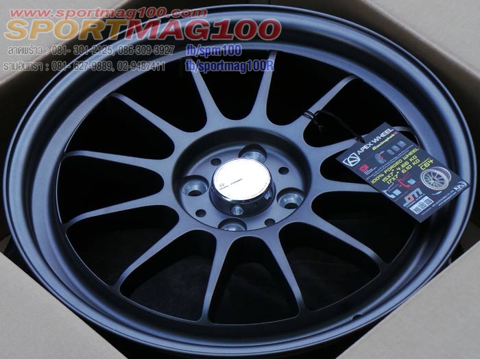 ล้อแม็ก  แม็กซ์ใหม่ เฮียสั่งลด Forged Apex C641 4รู100 เบาโคตร กันเมทาลิก 8-17นิ้ว	