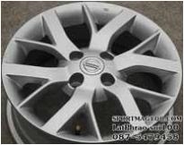 ล้อแม็กซ์ป้ายแดง Nissan Note 4รู100 ซิลเวอร์ 5.5-15นิ้ว